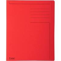 Exacompta Forever Square Cut Folder A4 Red Manila 280 gsm Pack of 100