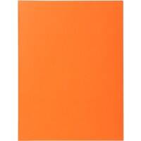 Exacompta Super Square Cut Folder A4 Orange Cardboard 160 gsm Pack of 500