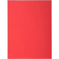 Exacompta Super Square Cut Folder A4 Red Cardboard 160 gsm Pack of 500