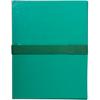 Exacompta Expanding Folders 2643E A4 Green Vinyl Coated Paper 24 x 32 cm Pack of 10