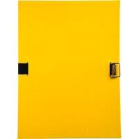 Exacompta Expanding File 30106H A4 Yellow Pressboard 24 x 32 cm Pack of 10