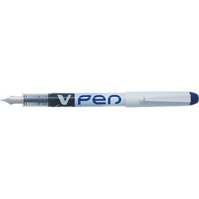 Pilot Fountain Pen Disposable V Pen Medium Blue Pack of 12