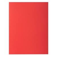 Exacompta Rock''s Square Cut Folder 415005E Cardboard 24 (W) x 32 (H) cm Red 2 Packs of 50