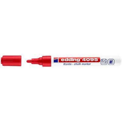 edding 4095 Chalk Marker Red Medium Bullet 2-3 mm