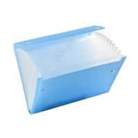 ARPAN A4 Expanding File Folder ST-9602 Blue Plastic 24 x 33 x 2 cm