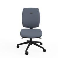 Knee Tilt Task Office Chair Without Arms Ergonomic Home Grey Seat Medium Back