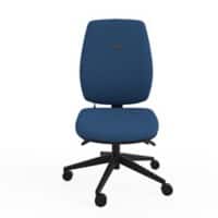 Knee Tilt Task Office Chair Without Arms Ergonomic Home Blue Seat High Back