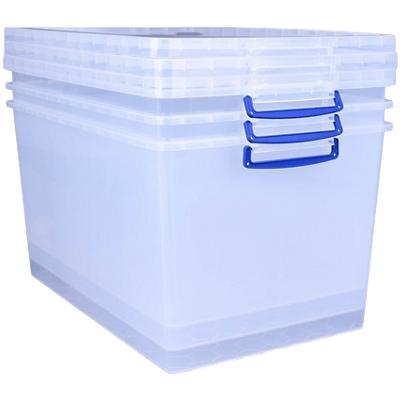 Really Useful Box Plastic Nestable Storage Boxes 83 Litre 440 x 685 x