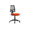 Dynamic Permanent Contact Backrest Task Operator Chair Loop Arms Eclipse II Tabasco Red Seat Medium Back