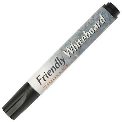 Friendly Whiteboard Markers - Black