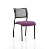 Dynamic Visitor Chair Brunswick Seat Tansy Purple Without Arms Fabric