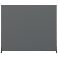 Nobo Desk Divider Impression Pro Felt Surface Grey 1200 x 1000 mm