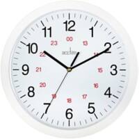 Acctim Clock 21162 30 x 30 x 3.8 x 30 cm White