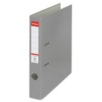 Esselte Essentials Lever Arch File A4 52 mm Grey 2 ring 81172 Polypropylene Portrait 2 Packs of 5