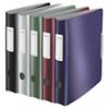 Leitz 180° Active Style Lever Arch File A4 60 mm Assorted 2 ring 1109 Polyfoam Portrait Pack of 5