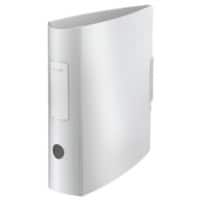 Leitz 180° Active Style Lever Arch File A4 82 mm White 2 ring 1108 Polyfoam Portrait Pack of 5