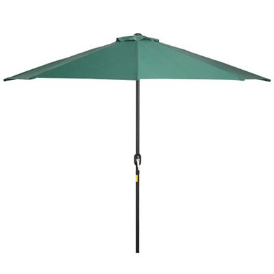 Outsunny Parasol 84D-008GN Metal, Polyester Green