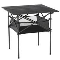 Outsunny Camping Table 84B-567 Black  700 mm x 700 mm x 690 mm