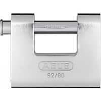 ABUS Padlock Keys 92/80 7.8 x 6.5 cm Silver 1 x Carded Padlock