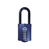 Squire Padlock Combination CP60/2.5 Dual Compound Cover Blue 1 x Combination Padlock