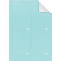 Nobo Size 3 Printable T-Cards Blue Pack of 20