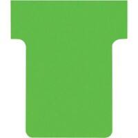 Nobo Size 1.5 T-Cards Green Pack of 100