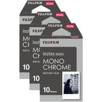 Fujifilm Instant Photo Film Monochrome Suitable for instax Mini Pack of 30