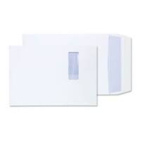 Purely Gusset Envelopes B4 Peel & Seal 350 x 250 x 25 mm Plain 140 gsm White Pack of 125