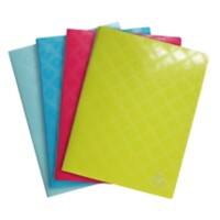 Exacompta Display Book Polypropylene Assorted Colours 24 x 32 cm Pack of 20