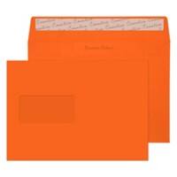 Creative Peel & Seal C5 Coloured Envelope Orange 229 (W) x 162 (H) mm Window 120 gsm Pack of 500
