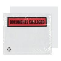 Purely Packaging Document Enclosed Envelopes C7 123 (W) x 111 (H) mm Self-Adhesive Printed Pack of 1000