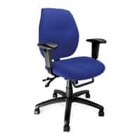 Nautilus Designs Ltd. Ergonomic Medium Back Multi-Functional Synchronous Operator Chair with Adjustable Arms