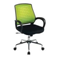 Nautilus Designs Ltd. Medium Mesh Back Operator Chair Green
