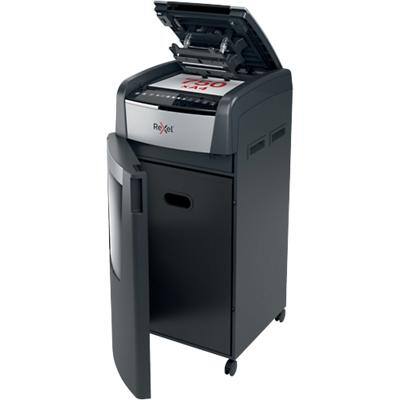 Rexel Optimum AutoFeed+ 750X Automatic Cross-Cut Shredder Security Level P-4 750 Sheets Automatic & 20 Sheets Manual