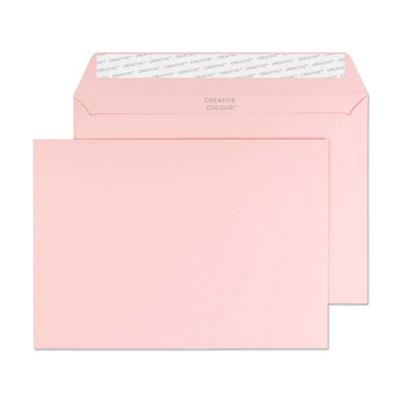 Creative Peel & Seal C5 Coloured Envelopes Pink 229 (W) x 162 (H) mm Plain 120 gsm Pack of 500