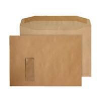 Blake Everyday Mailing Bag Window C4 324 (W) x 229 (H) mm Cream 100 gsm Pack of 250