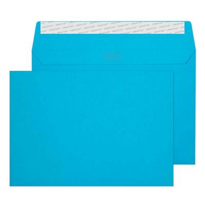 Creative Coloured Envelope C5 229 (W) x 162 (H) mm Adhesive Strip Blue 120 gsm Pack of 500