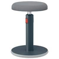 Leitz Sit Stand Stool 65180089 Ergo Cosy With Adjustable Seat 46 - 79 cm Up to 110 kg Grey