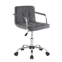 NEO Faux Leather Fixed Armrest Seat Height Adjustable Fabric Dark Grey 130 kg CUBE-OFFICE-FAB-DG 4,600 (W) x 4,600 (D) x 8,500 (H) mm
