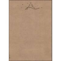 Sigel Christmas Paper DP412 A4 100 gsm Brown 21 x 12 cm Pack of 100