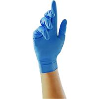 UNICARE Disposable Gloves Nitrile Large (L) Blue Pack of 100