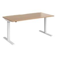Dams International Elev8 Mono Height Adjustable Sit Stand Desk Rectangular 1,600 x 800 x 1,200 mm