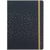 Filofax Notebook 115117 A5 Ruled Twin Wire Paper and Board Soft Cover Multicolour 56 Pages