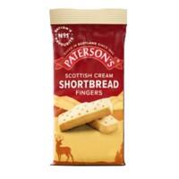 Paterson's Scottish Shortbread Fingers Shortbread Biscuits Twin Wrapped Pack of 48