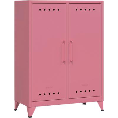Bisley Fern Middle Steel Locker 800 x 400 x 1,100 mm Pink