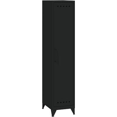 Bisley Fern Middle Steel Locker 380 x 510 x 1,800 mm Black