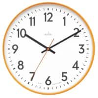Acctim Analog Clock Orange 30 x 30 x 3.8 x 30 cm