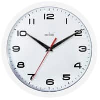 Acctim Analog Clock White 24.5 x 24.5 x 3.4 x 24.5 cm