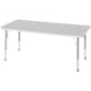 Profile Education Table KB4-LT202GREY Grey 1,200 (W) x 600 (D) x 620 (H) mm