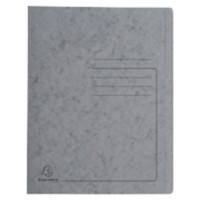 Exacompta Flat File 39989E A4 Mottled Pressboard 27.2 (W) x 0.2 (D) x 31.8 (H) cm Grey Pack of 25